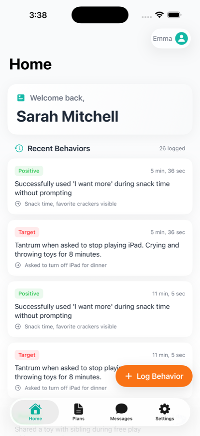 Home Dashboard